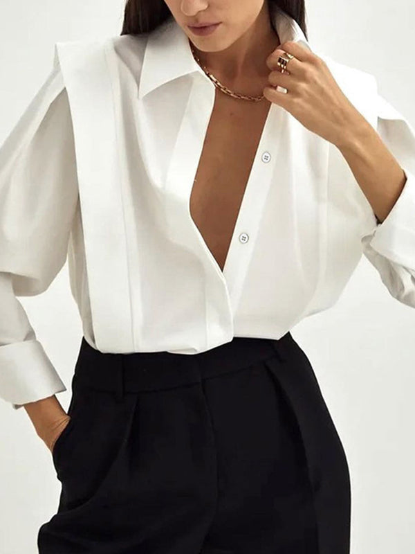 Well Tailored Blouse with a Graceful Silhouette