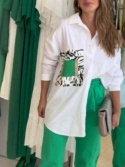 Well Tailored Shirt with a Graceful Silhouette