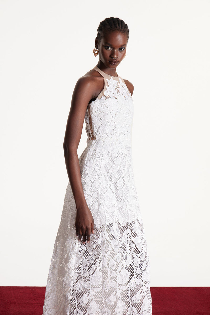 A Vintage Style Dress with Delicate Timeless Details