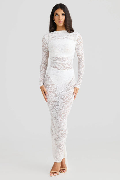 A Vintage Style Dress with Delicate Timeless Details