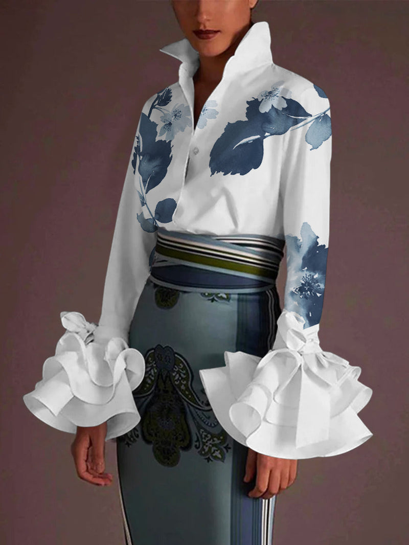 A Vintage Style Blouse with Delicate Timeless Details