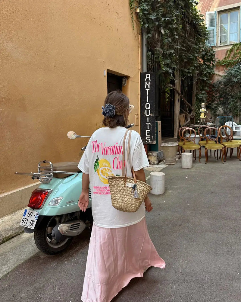 A Vintage Style T-Shirt with Delicate Timeless Details