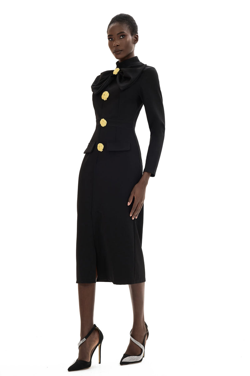 A Vintage Style Dress with Delicate Timeless Details