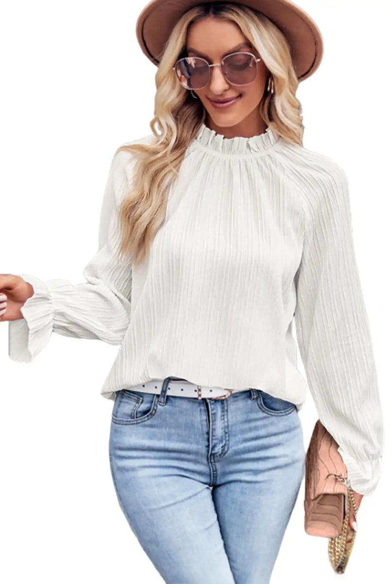 Vintage Inspired Blouse with a Contemporary Edge