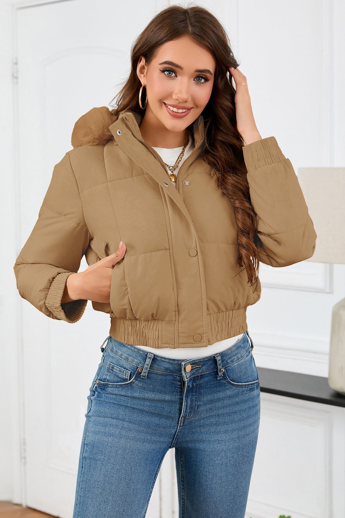 Classic Vintage Jacket with a Flattering Fit