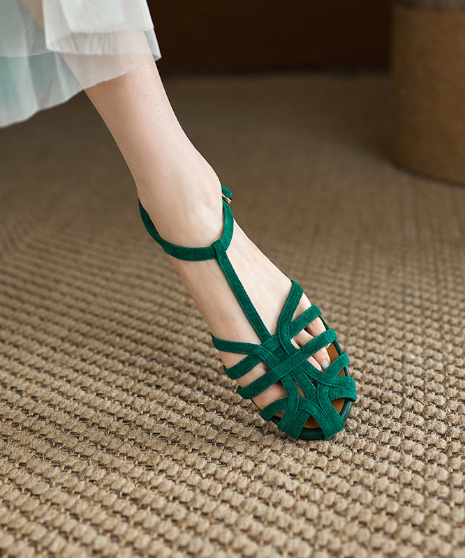 Vintage Inspired Sandals with a Contemporary Edge