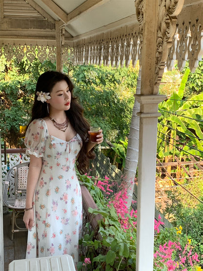 A Vintage Style Dress with Delicate Timeless Details