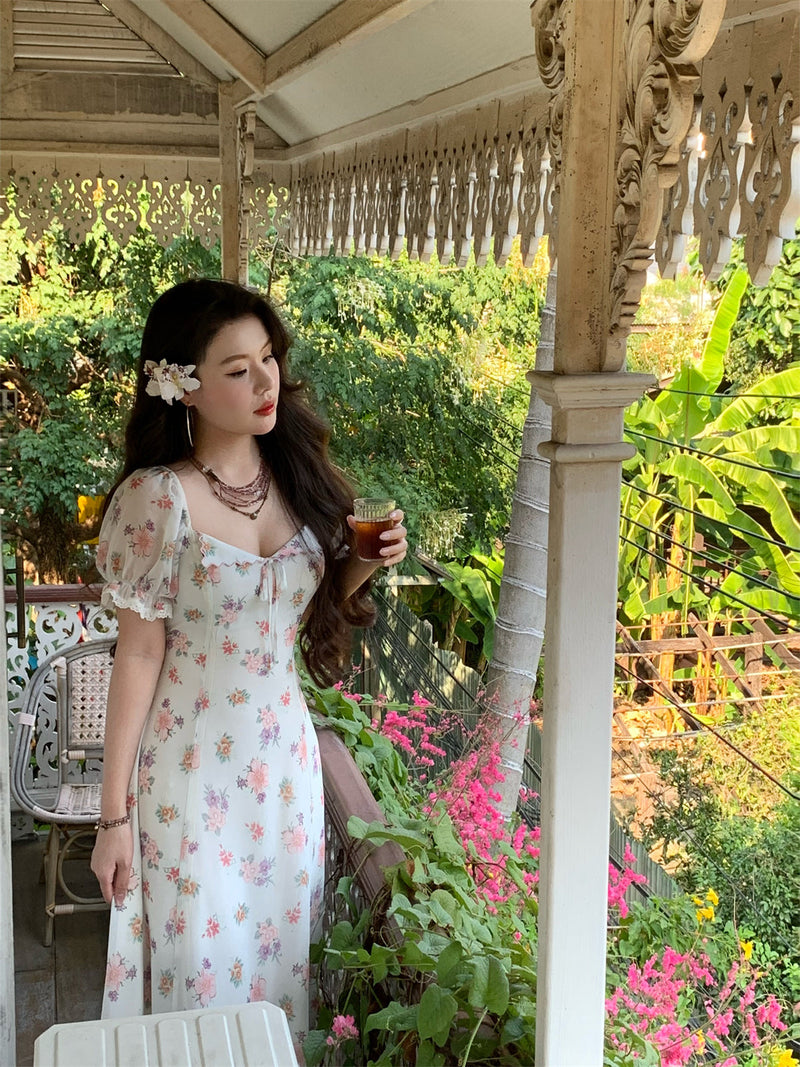 A Vintage Style Dress with Delicate Timeless Details