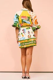 Classic Vintage Dress with a Flattering Fit