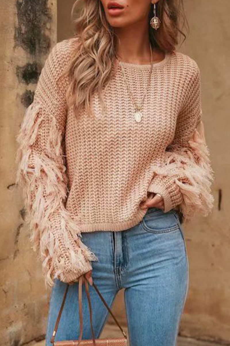 A Vintage Style Sweater with Delicate Timeless Details