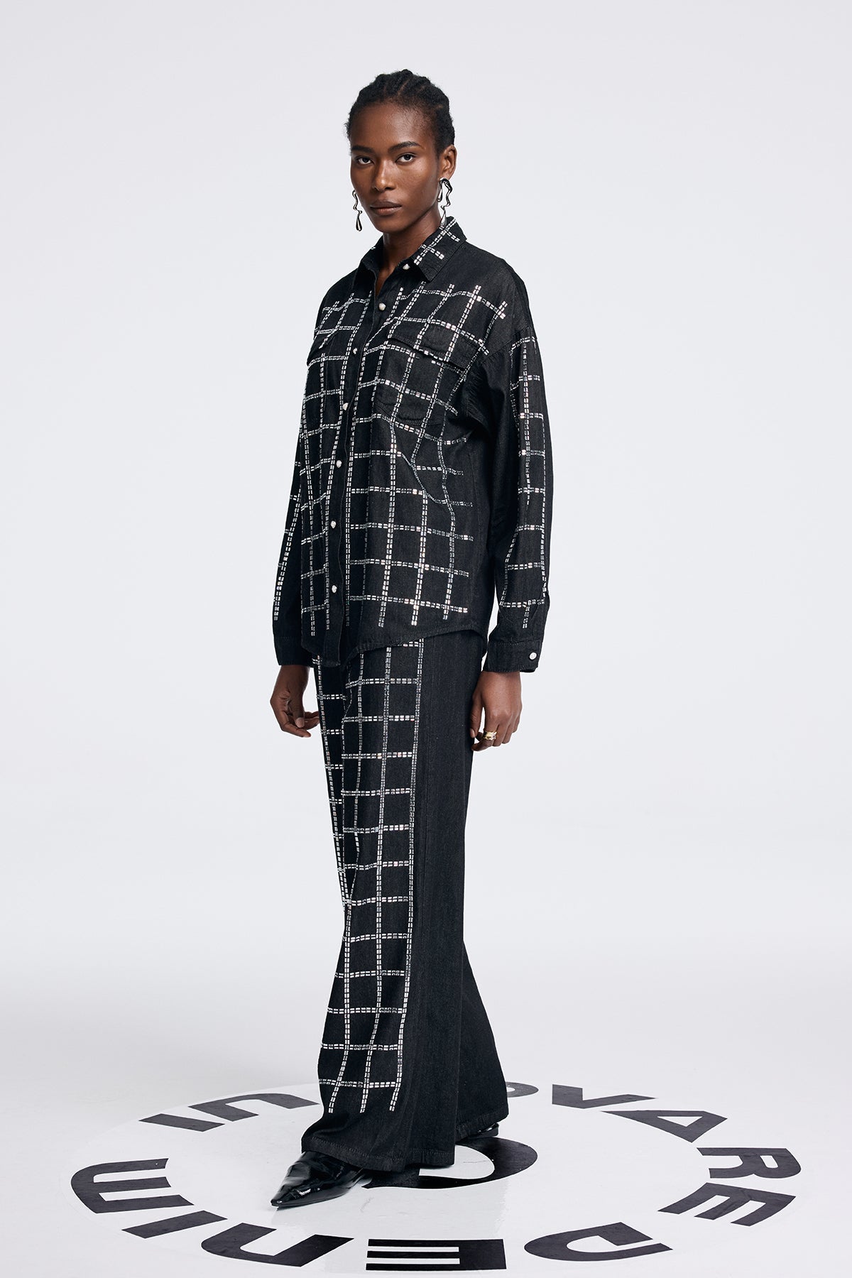A Vintage Style Pants with Delicate Timeless Details