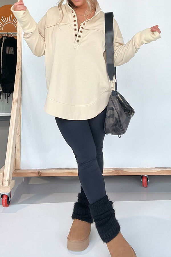 Classic Vintage Pullover with a Flattering Fit