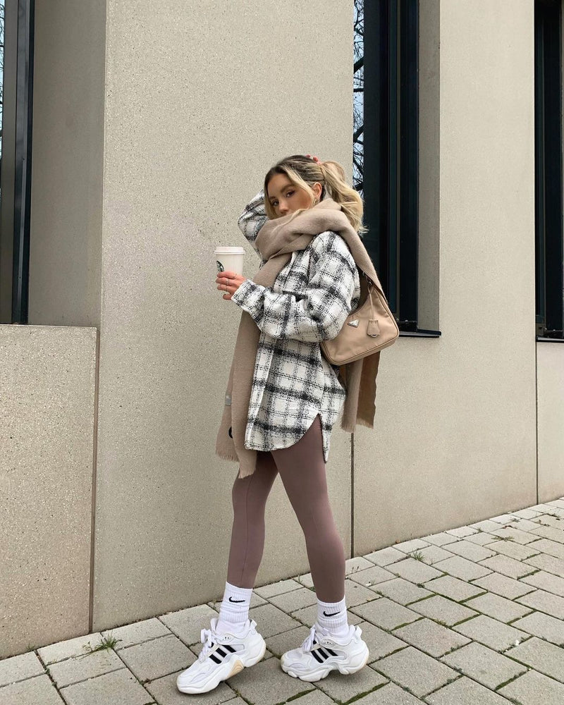 Classic Vintage Coat with a Flattering Fit
