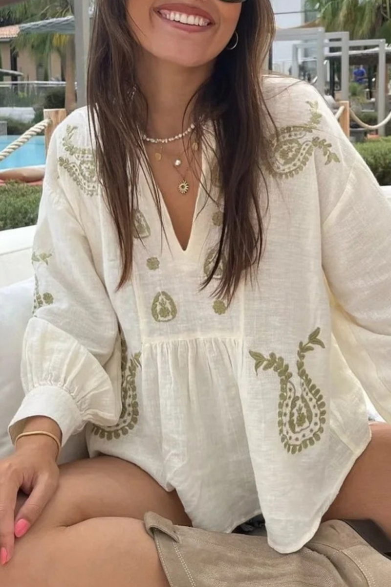 Beautifully Balanced Blouse with Timeless Character