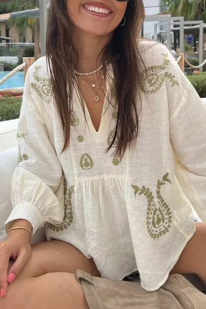 Beautifully Balanced Blouse with Timeless Character