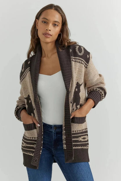 Classic Vintage Cardigan with a Flattering Fit