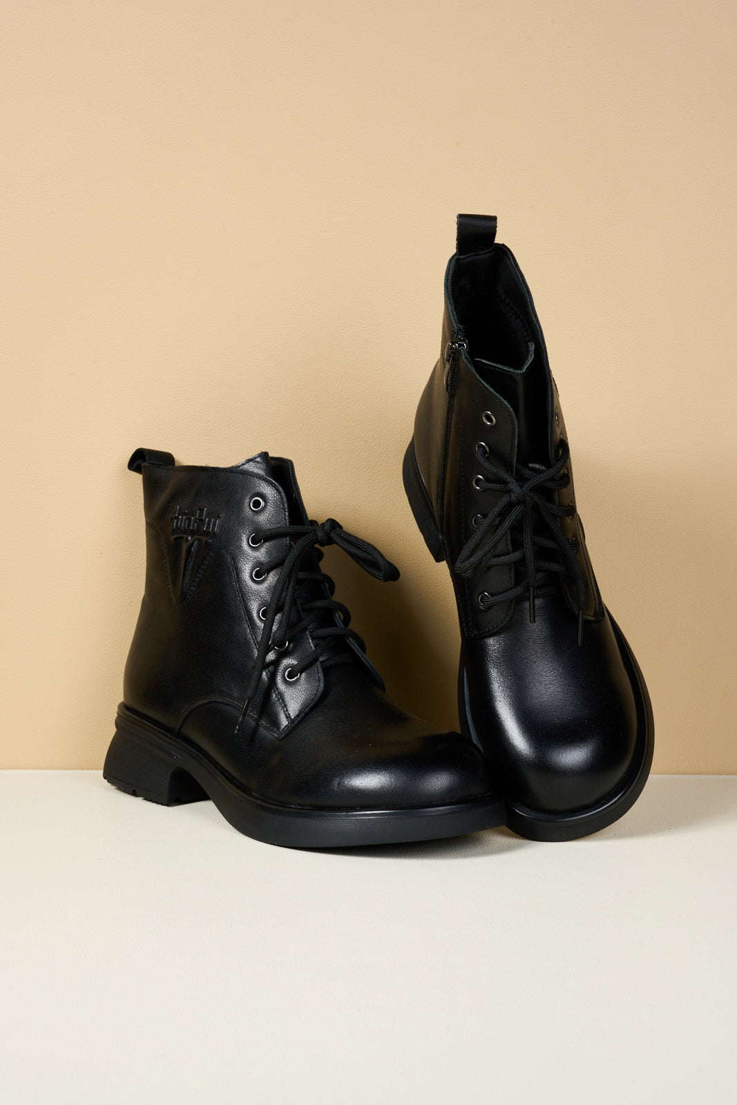 A Vintage Style Boots with Delicate Timeless Details