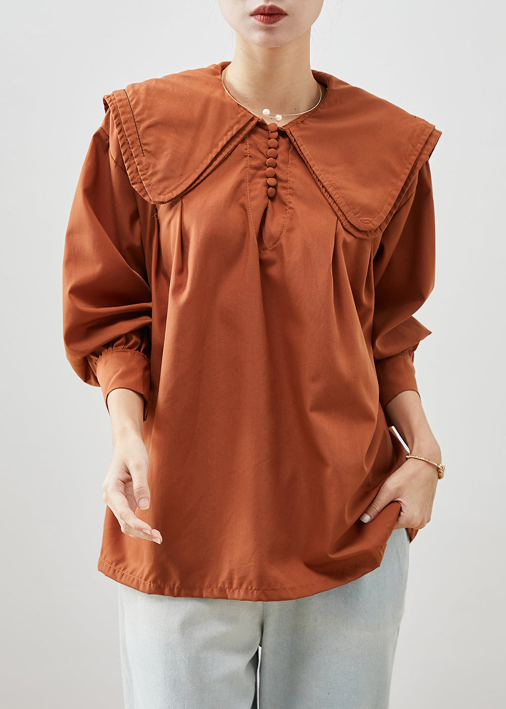 Beautifully Balanced Blouse with Timeless Character