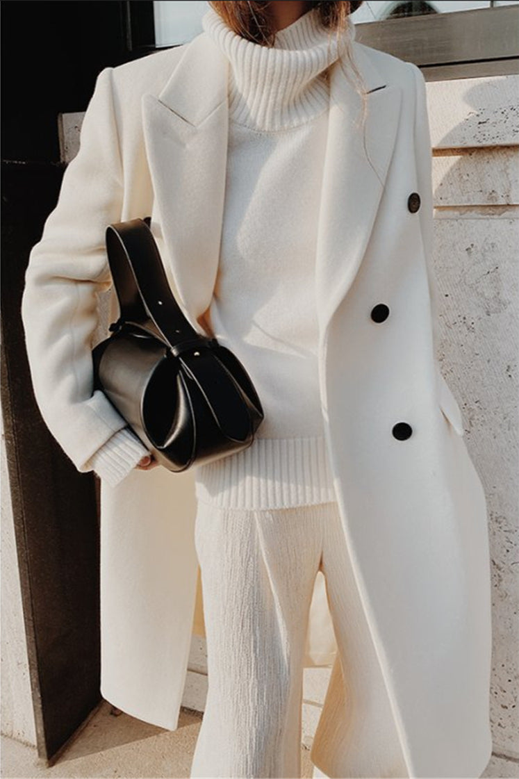 A Vintage Style Coat with Delicate Timeless Details