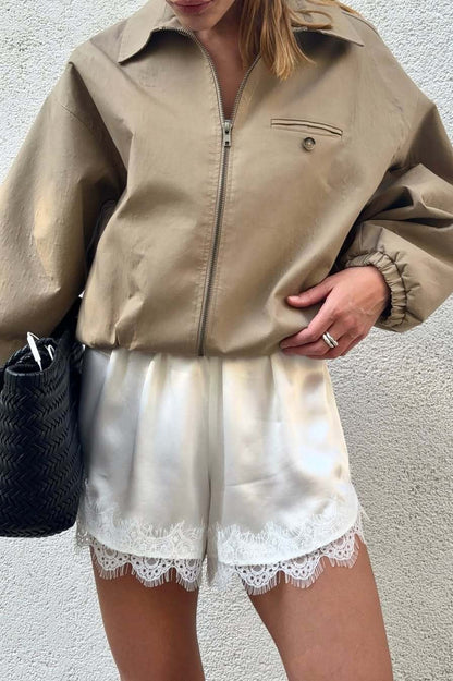 A Vintage Style Jacket with Delicate Timeless Details