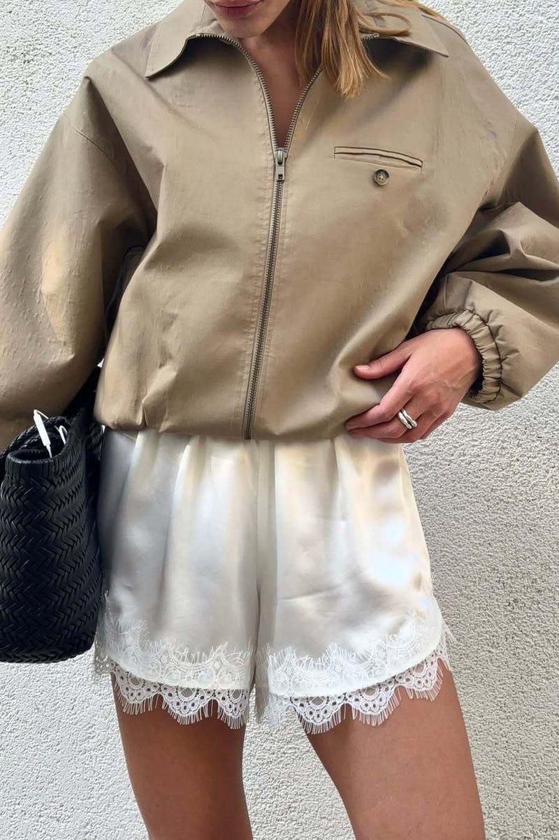 A Vintage Style Jacket with Delicate Timeless Details