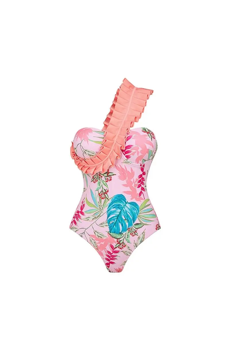 Classic Vintage Swimsuit with a Flattering Fit