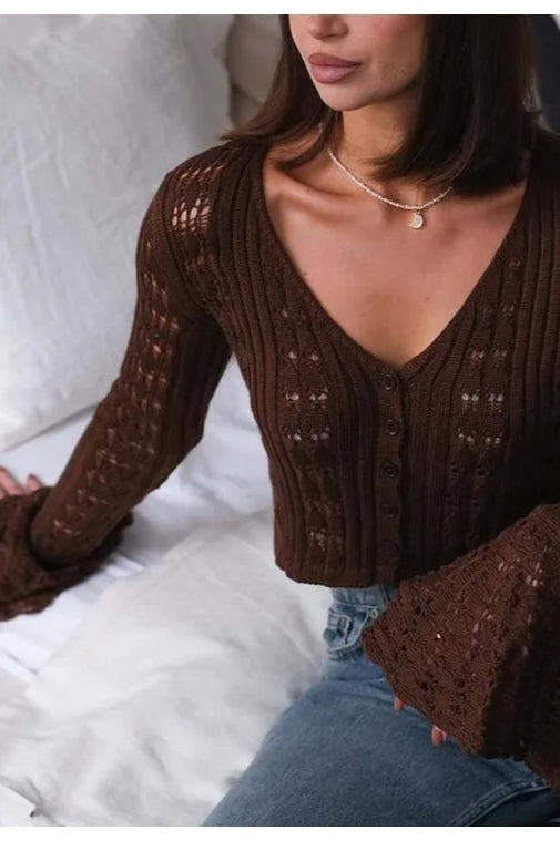 Vintage Inspired Cardigan with a Contemporary Edge