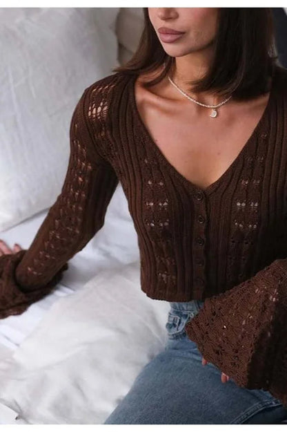 Vintage Inspired Cardigan with a Contemporary Edge