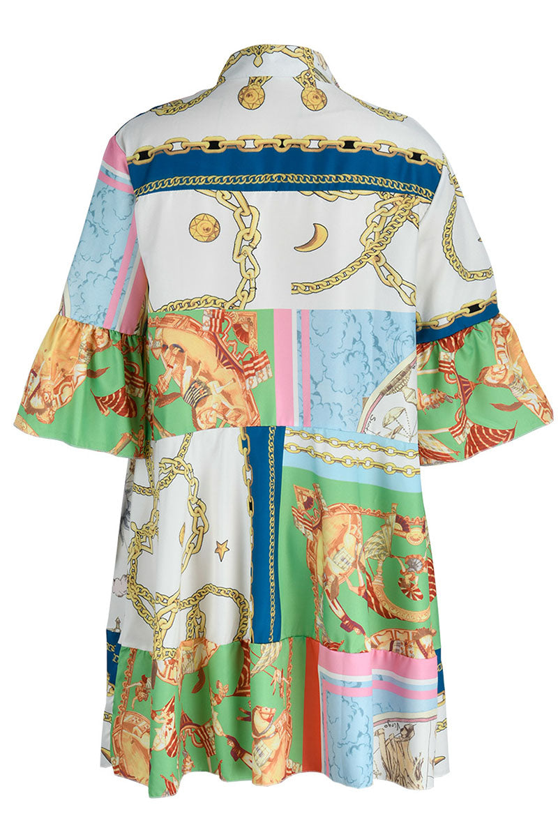 Classic Vintage Dress with a Flattering Fit