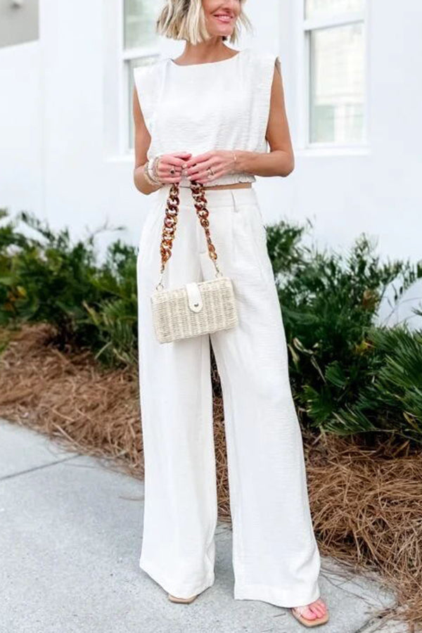 A Vintage Style Pants with Delicate Timeless Details