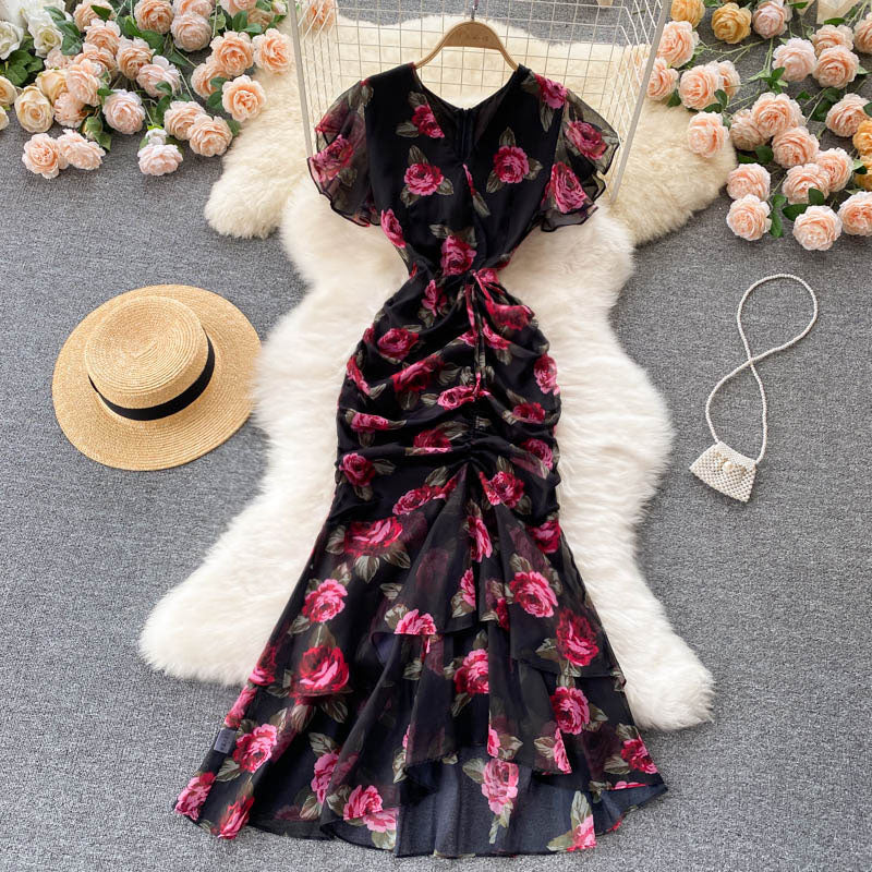 Classic Vintage Dress with a Flattering Fit