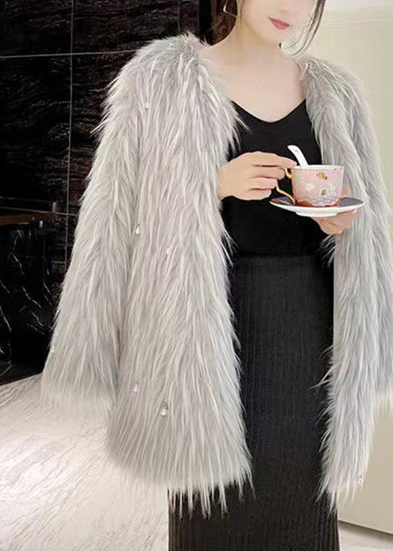 A Vintage Style Coat with Delicate Timeless Details
