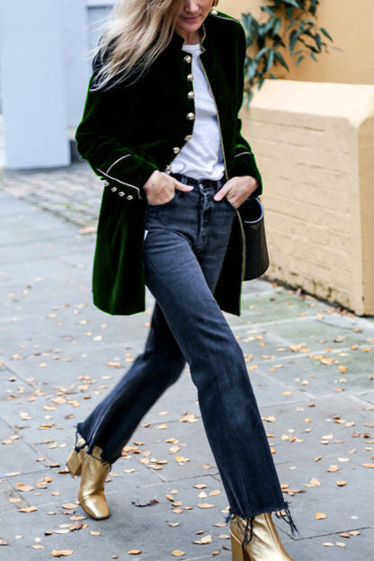 A Vintage Style Jacket with Delicate Timeless Details