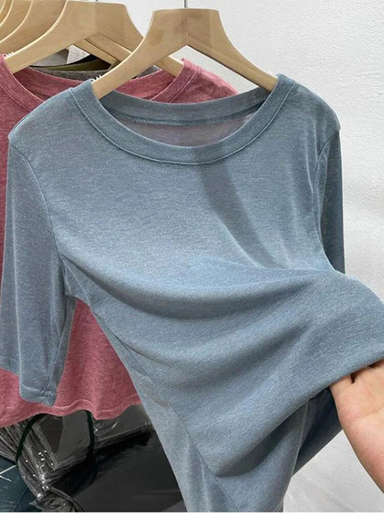 Beautifully Crafted T-Shirt in a Classic Style
