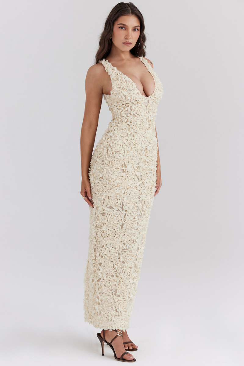 A Vintage Style Dress with Delicate Timeless Details