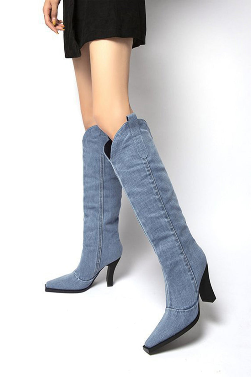 A Vintage Style Boots with Delicate Timeless Details
