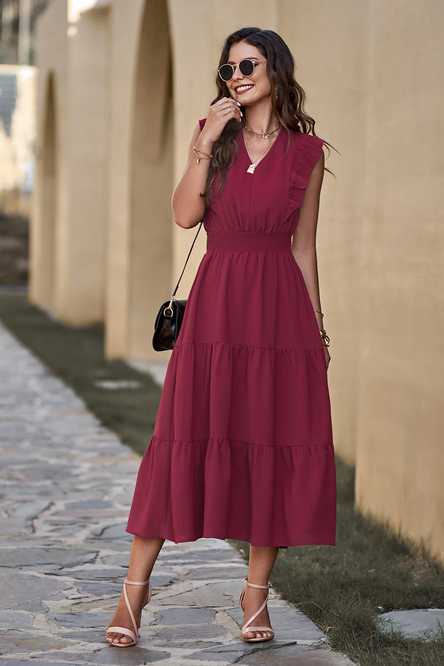 Classic Vintage Dress with a Flattering Fit