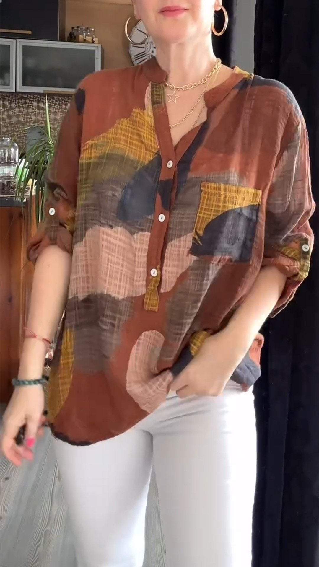 Vintage Inspired Shirt with a Contemporary Edge
