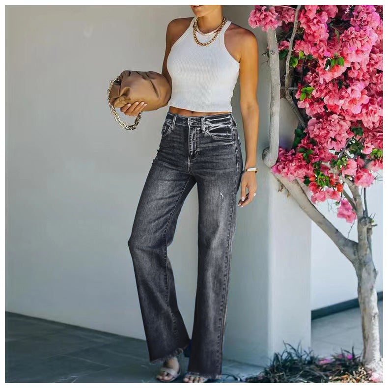 A Vintage Style Pants with Delicate Timeless Details