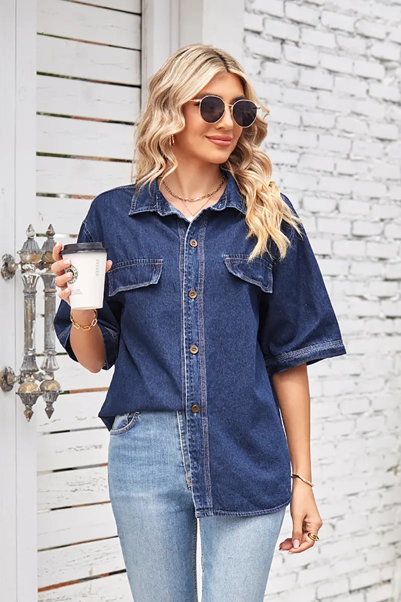 A Vintage Style Shirt with Delicate Timeless Details