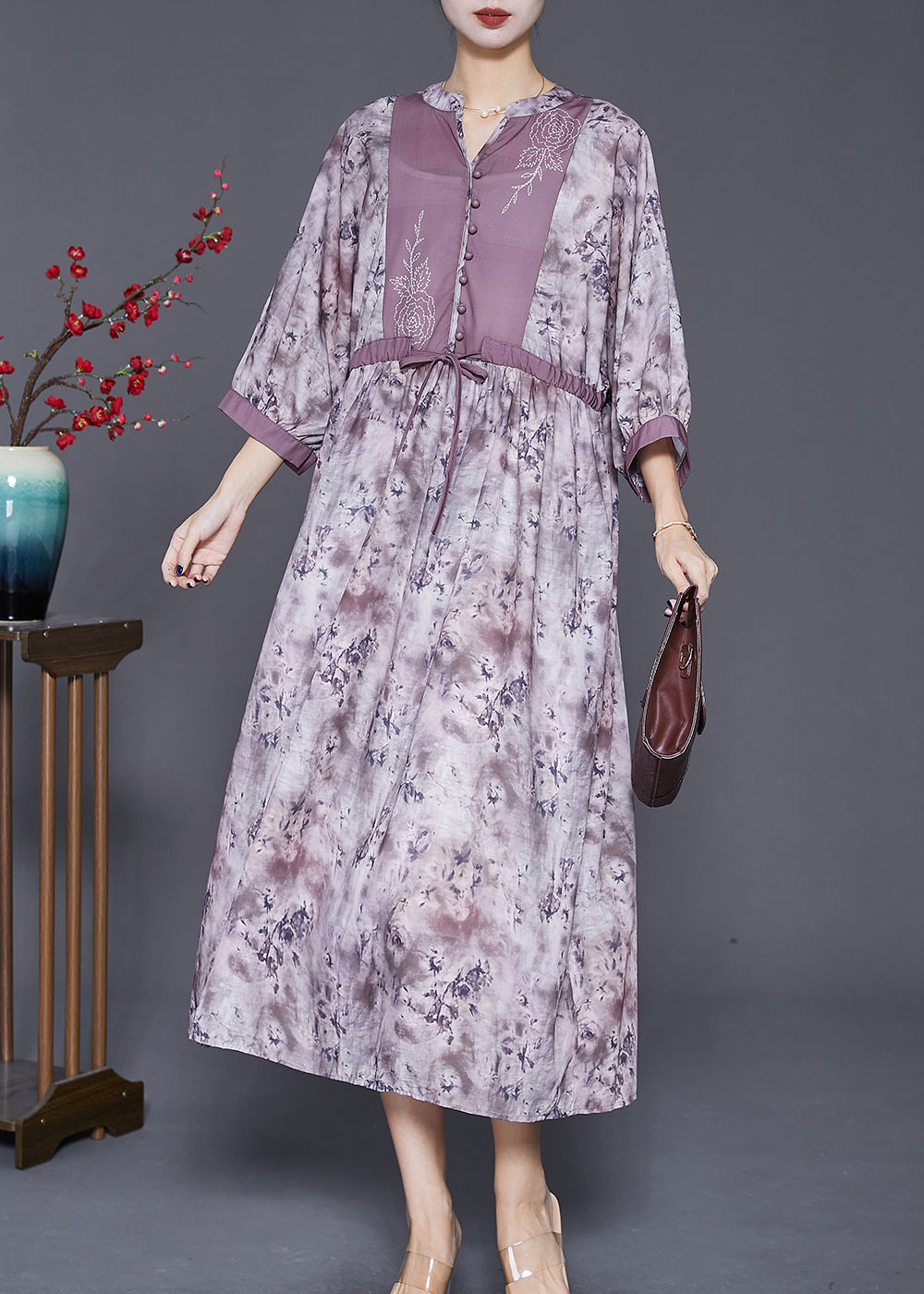 A Vintage Style Dress with Delicate Timeless Details