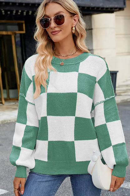 Classic Vintage Sweater with a Flattering Fit