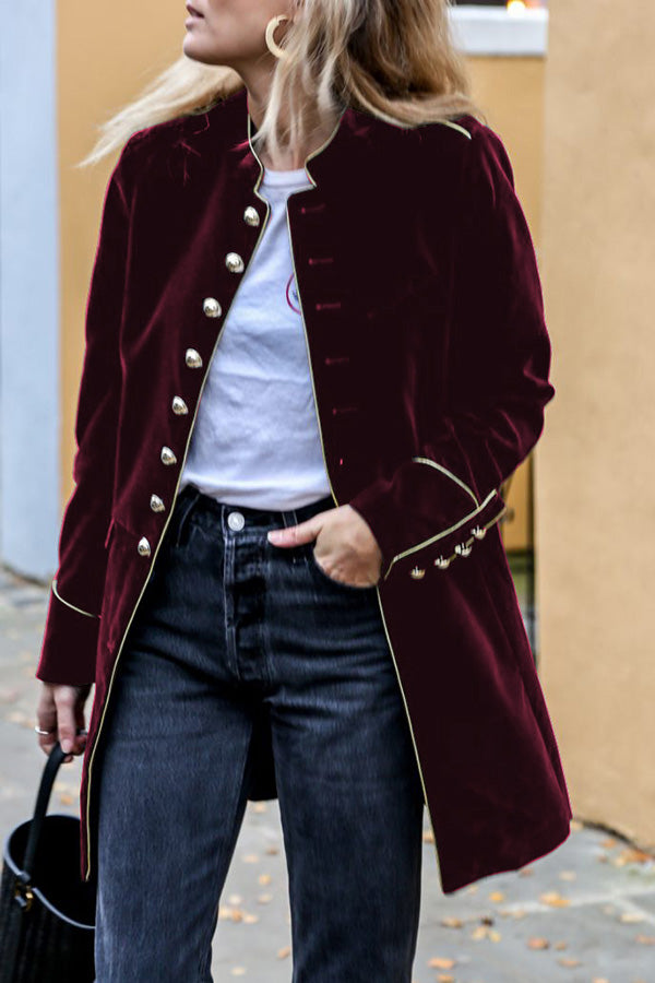 A Vintage Style Jacket with Delicate Timeless Details