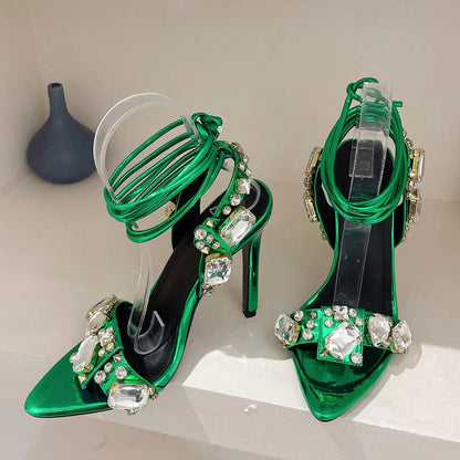 A Vintage Style Heels with Delicate Timeless Details