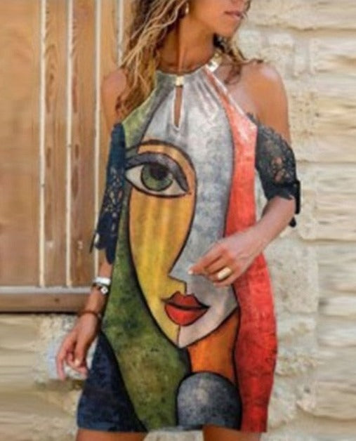 Classic Vintage Dress with a Flattering Fit
