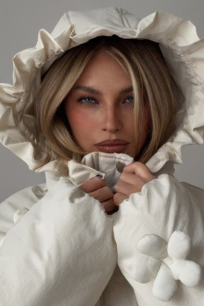 A Vintage Style Jacket with Delicate Timeless Details