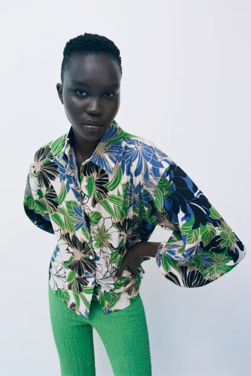 A Vintage Style Shirt with Delicate Timeless Details