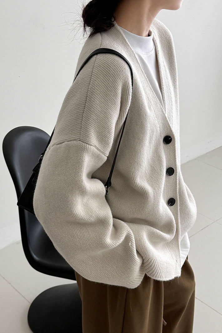 Beautifully Balanced Cardigan with Timeless Character
