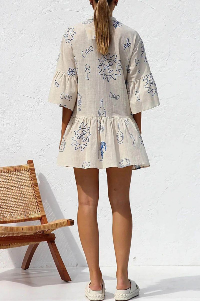 A Vintage Style Dress with Delicate Timeless Details