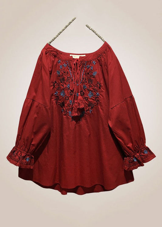 A Vintage Style Shirt with Delicate Timeless Details